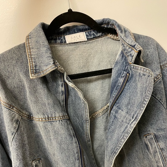 Sage The Label PYT Denim Jacket - Picture 7 of 8